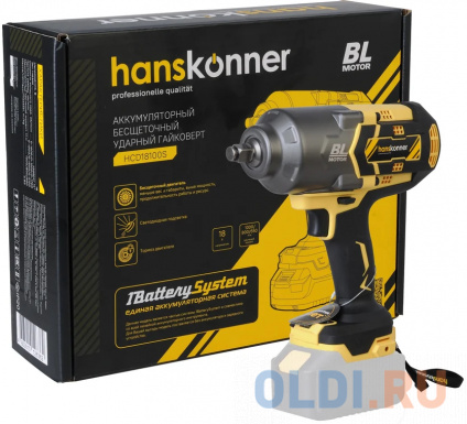  Hanskonner    1BatterySystem HCD18100S  
