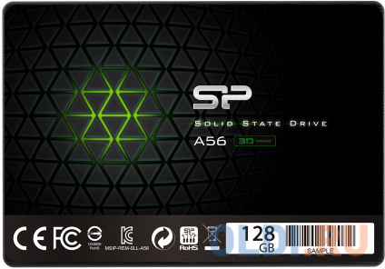 SSD  Silicon Power SP128GBSS3A56B25 128 Gb SATA-III SP128GBSS3A56B25  -
