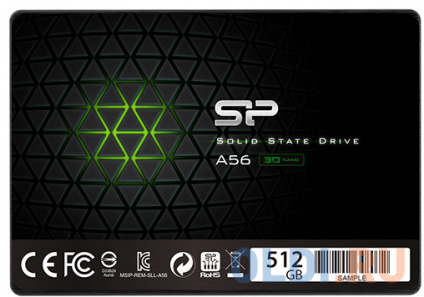  SSD  Silicon Power Ace A56 512 Gb SATA-III  