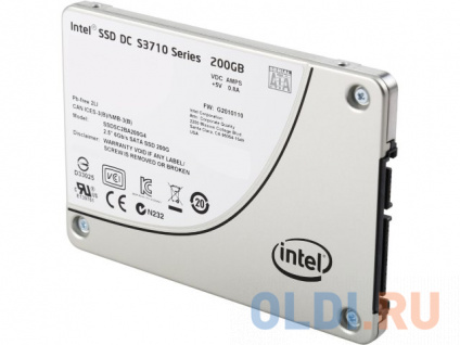    SSD 2.5&quot; 200 Gb Intel 937741 Read 550Mb/s Write 300Mb/s MLC  