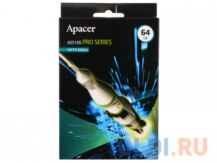    SSD 2.5&quot; 64 Gb Apacer AP64GAS510SB-1 Read 440Mb/s Write 205Mb/s MLC  