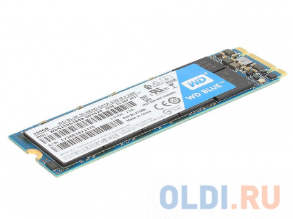    SSD M.2 250 Gb Western Digital Blue WDS250G2B0B Read 550Mb/s Write 525Mb/s 3D NAND TLC  