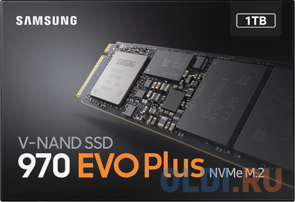  SSD  Samsung 970 EVO Plus 1 Tb PCI-E 3.0 x4 MZ-V7S1T0BW  