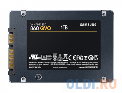    SSD 2.5&quot; 1 Tb Samsung MZ-76Q1T0BW Read 550Mb/s Write 520Mb/s MLC  
