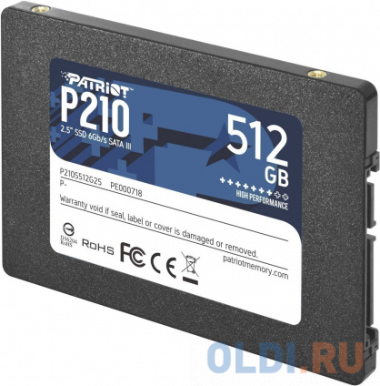  SSD  Patriot P210 512 Gb SATA-III P210S512G25  --