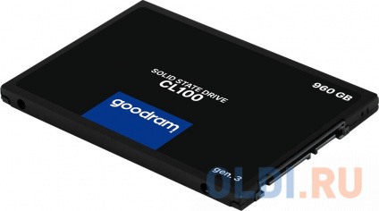    SSD 2.5&quot; 960 Gb Goodram SSDPR-CL100-960-G3 Read 540Mb/s Write 460Mb/s 3D NAND TLC  