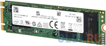    SSD M.2 240 Gb Intel SSDSCKKB240G801 Read 555Mb/s Write 275Mb/s 3D NAND TLC  