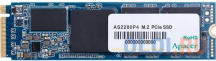  SSD  Apacer AS2280P4 512 Gb PCI-E 3.0 x4  -