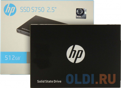  SSD  HP S750 512 Gb SATA-III  