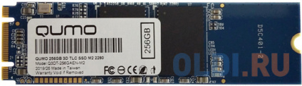    SSD M.2 256 Gb QUMO Q3DT-256GAEN-M2 Read 560Mb/s Write 540Mb/s 3D NAND TLC  --