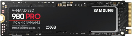    SSD M.2 250 Gb Samsung MZ-V8P250BW Read 6400Mb/s Write 2700Mb/s 3D NAND TLC  