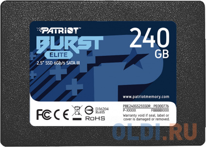  SSD  Patriot Burst Elite 240 Gb SATA-III  -