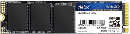  SSD  Netac NV2000 1 Tb PCI-E 3.0 x4  