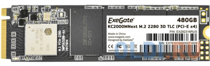  SSD  Exegate Next 480 Gb PCI-E 3.0 x4  