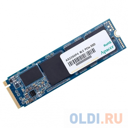  SSD  Apacer AS2280P4U 512 Gb PCI-E 3.0 x4  --