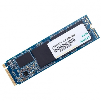  Apacer SSD AS2280P4U PRO 512Gb M.2 PCIe Gen3x4, R3500/W2300 Mb/s, MTBF 1.8M, 3D NAND, NVMe, Retail (AP512GAS2280P4UPRO-1)   