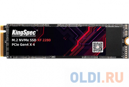  SSD  kingspec XF-512 512 Gb PCI-E 4.0 4  