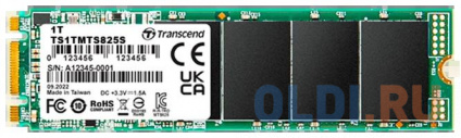    SSD M.2 Transcend 1.0Tb MTS825 &lt;TS1TMTS825S&gt; (SATA3, up to 550/500MBs, 3D NAND, 360TBW, 22x80mm)  -