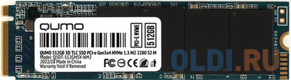  QUMO M.2 SSD 512GB QM Novation Q3DT-512GMSY-NM2   