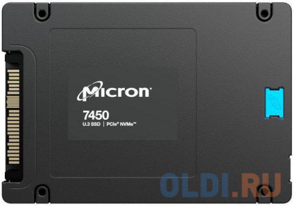  Micron SSD 7450 PRO, 7680GB, U.3(2.5&quot; 15mm), NVMe, PCIe 4.0 x4, 3D TLC, R/W 6800/5600MB/s, IOPs 1 000 000/215 000, TBW 14000, DWPD 1 (12 .)  