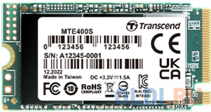  SSD  Transcend MTE400S 512 Gb PCI-E 3.0 x4  -