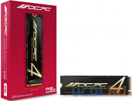    SSD M.2 OCPC 2.0TB Black Label MBL-400 Series &lt;SSDM2PCIEHP2TB&gt; (PCI-E 4.0 x4, up to 5000/4400MBs, 3D NAND, NVMe, 1000TBW, 2280mm, heatsink)  