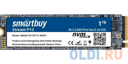  SSD  Smart Buy Stream P12 1 Tb PCI-E 3.0 x4  --