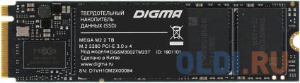  SSD  Digma Mega M2 2 Tb PCI-E 4.0 4  