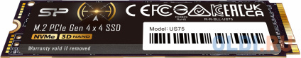  SSD  Silicon Power US75 2 Tb PCI-E 4.0 4   