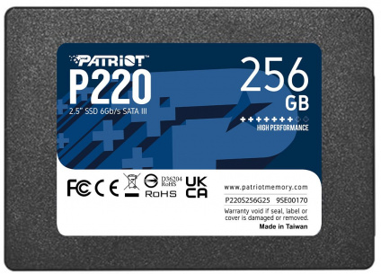  SSD  Patriot P220 256 Gb SATA-III  --