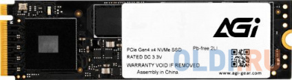  SSD  AGI AI838 1 Tb PCI-E 4.0 4  --