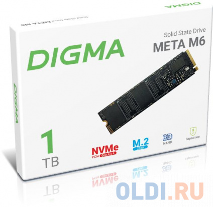  SSD  Digma Meta M6 1 Tb PCI-E 4.0 4  -