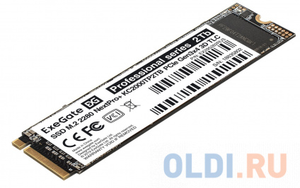  SSD  Exegate NextPro+ 2 Tb PCI-E 3.0 x4  