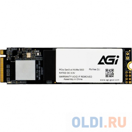  SSD  AGI AI298 512 Gb PCI-E 3.0 x4   