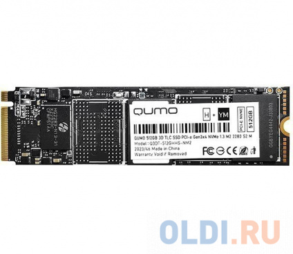  SSD  QUMO Novation 512 Gb PCI-E 3.0 x4   
