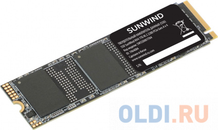  SSD  SunWind NV4 SWSSD001TN4 1, M.2 2280, PCIe 4.0 x4, NVMe, M.2, rtl  