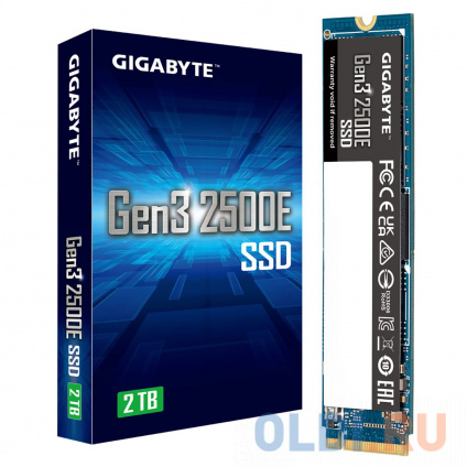  SSD  GigaByte Gen3 2500E 2 Tb PCI-E 3.0 x4  