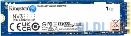  SSD  Kingston NV3 1 Tb PCI-E 3.0 x4  --