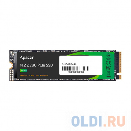  SSD  Apacer AS2280Q4L 512 Gb PCI-E 4.0 4  -