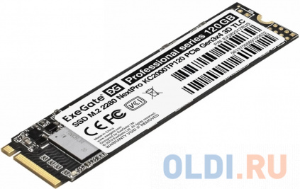  SSD  Exegate NextPro 120 Gb PCI-E 3.0 x4  -