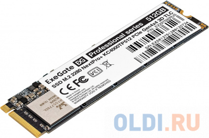  SSD  Exegate NextPro+ 512 Gb PCI-E 4.0 4  -