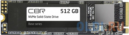  SSD  CBR SSD-512GB-M.2-BS24b 512 Gb PCI-E 3.0 x4  --