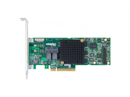   Adaptec ASR-8805/1GB Cache SGL (2277500-R) SAS 12Gbps, PCIE3.0 x8, MD2, RAID 0/1/10/5/50/6/60, 8 ports (2xSFF8643 HD mini-SAS), .  