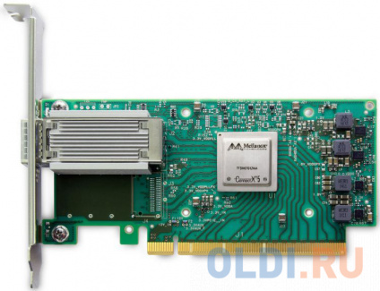  ConnectX-5 VPI adapter card, EDR IB (100Gb/s) and 100GbE, single-port QSFP28, PCIe3.0 x16, tall bracket, ROHS R6  --