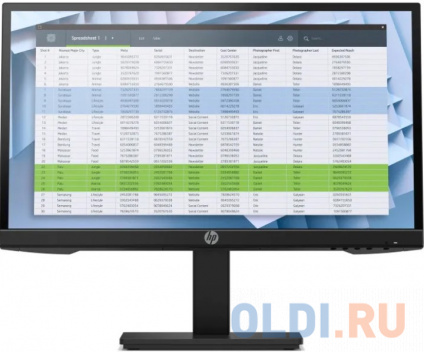   22&quot; HP P22 G4  IPS 1920x1080 250 cd/m^2 5 ms HDMI DisplayPort VGA 1A7E4AA  --
