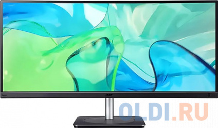  / ACER CB343CURbemiiphuzx 34'', ZeroFrame, Curved 3800R Black, 21:9, IPS, 3440x1440, 4ms, 300cd, 60Hz, 2xHDMI(2.0) + 1xDP(1.2) + 1xType-C(90W) + Audio out + USB3.2x2(Gen2)+USB 3.2x1(Gen1)+USB-B (2up 3down), Speakers 7Wx2, sync FreeSync, HDR 10, H.A  