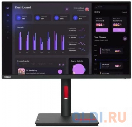   Lenovo 23.8&quot; ThinkVision T24i-30  IPS LED 4ms 16:9 HDMI  HAS Piv 250cd 178/178 1920x1080 60Hz VGA DP FHD USB 5.4  -