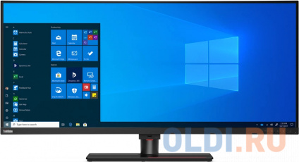   Lenovo 39.7&quot; P40w-20 Black/Red Curved 2500R, 21:9, IPS, 5120 x 2160, 4ms, 300cd, 75Hz, 1xHDMI, 1xDP, 2xThunderbolt, 4xUSB, USB-C, LAN, HAS  