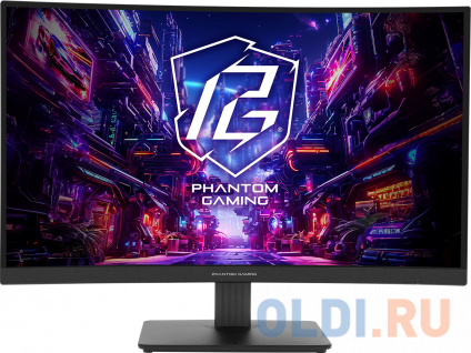   27&amp;quot; ASRock Phantom Gaming PG27QRT1B Black (VA, 2560x1440, 2xHDMI+DP, 1 ms, 178/178, 300 cd/m, 180Hz, HDR400)  