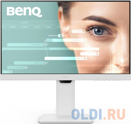  / Benq GW2486TC 23.8'', 1920x1080, IPS, 100Hz, 1300:1, 250cd, 5ms, HDMI, DP, Speakers, Height adj 130, Pivot, Flicker-free;Low Blue Light, 3Y, White  